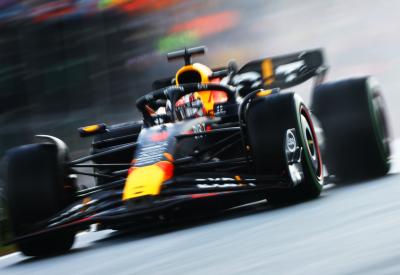 Verstappen clear of Russell in chaotic wet final practice 