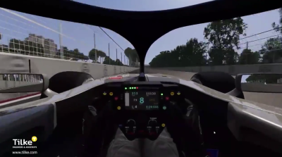 F1 menawarkan tampilan virtual di lap Hanoi Street Circuit
