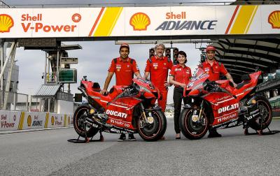 Shell, Ducati memperpanjang kemitraan selama 20 tahun