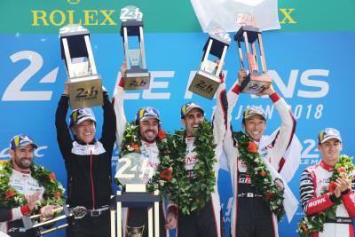 Toyota takes Le Mans victory, Alonso wins on debut