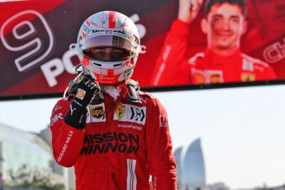 Leclerc claims second straight F1 pole in crazy Baku qualifying