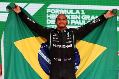 Charging Hamilton passes Verstappen for crucial Brazil F1 win