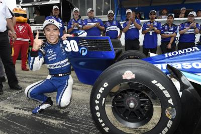 Takuma Sato bests Graham Rahal for RLL Barber lockout