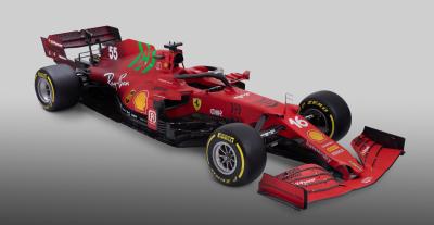 Ferrari reveal SF21 F1 car with revised livery for 2021