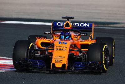 Alonso menyerahkan rekor McLaren F1 yang diperpanjang dalam pengujian