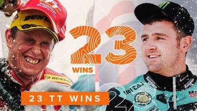 Michael Dunlop dominates Superbike race at Isle of Man TT as history beckons