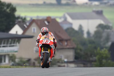 Pits to victory for Marquez in Germany