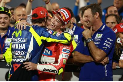 Emotional Iannone overwhelmed by Qatar podium