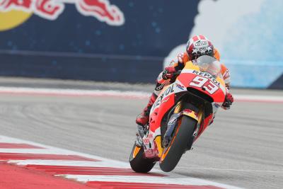 Marquez completes MotoGP treble in Texas