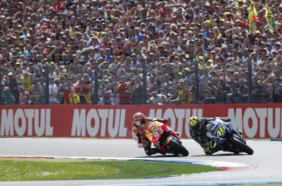 PICS: Rossi, Marquez final turn Assen showdown