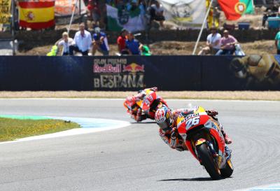 Pedrosa and Marquez, Spanish MotoGP 2017