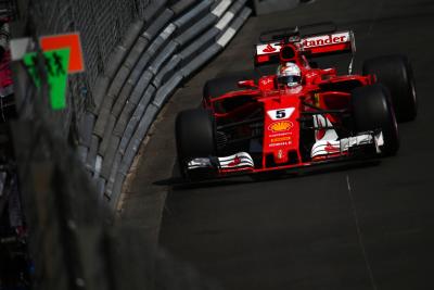 25.05.2017 - Free Practice 1, Sebastian Vettel (GER) Scuderia Ferrari SF70H