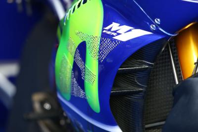 Vinales new Yamaha fairing, German MotoGP 2017