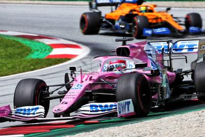 Perez “very lucky” to only lose one place after Albon F1 clash