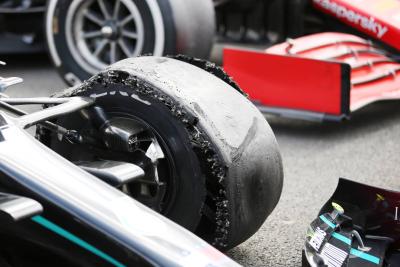 Long stints, highest ever forces caused British GP tyre failures