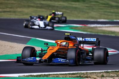 Lando Norris (GBR) McLaren MCL35.