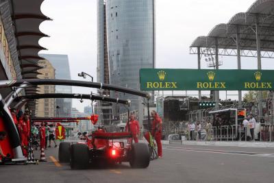 F1 Azerbaijan GP - Grid Awal