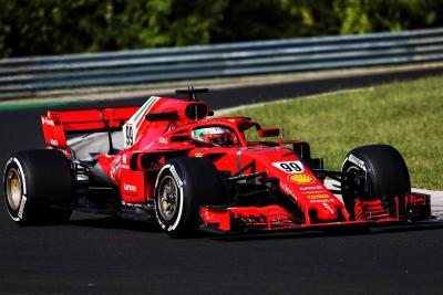 Giovinazzi leads first morning of Hungary F1 test for Ferrari 