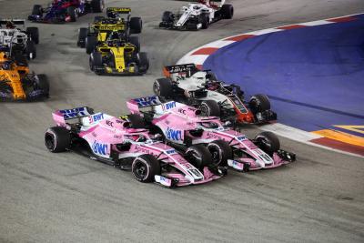 Force India bans Perez and Ocon from racing each other