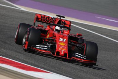 Vettel edges Leclerc as Ferrari shows pace