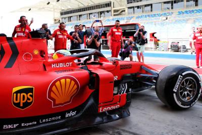 Gallery: Schumacher's F1 test debut with Ferrari