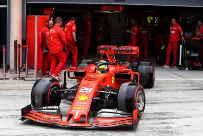 Gallery: Schumacher's F1 test debut with Ferrari