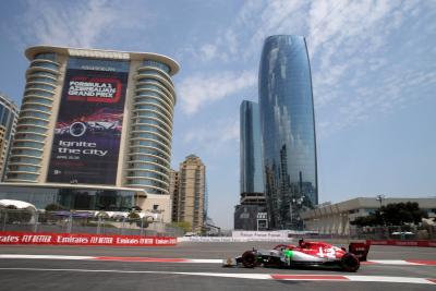 F1 Azerbaijan Grand Prix - FP2 Results
