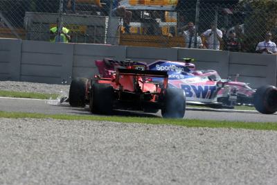 Stewards didn't consider black flag for Vettel in Italian GP