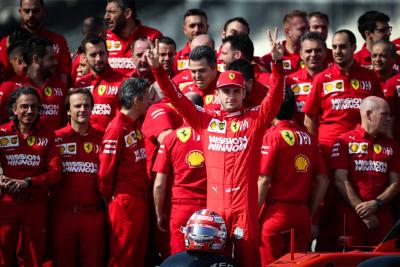 Leclerc signs Ferrari contract extension until 2024
