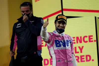 3rd place Lance Stroll (CDN) Racing Point F1 Team RP20.