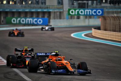 Lando Norris (GBR) McLaren MCL35.