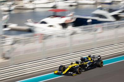 Guanyu Zhou (CHN) Renault F1 Team RS20 Test Driver.