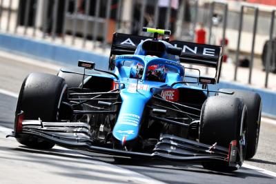 Esteban Ocon (FRA) Alpine F1 Team A521.