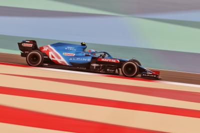 Esteban Ocon (FRA) Alpine F1 Team A521.