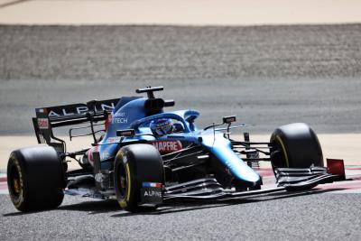 Fernando Alonso (ESP) Alpine F1 Team A521.