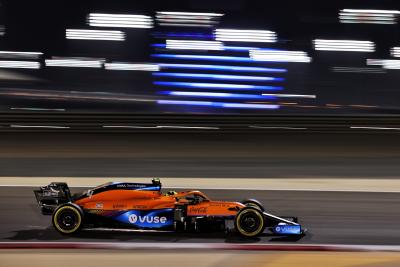 Lando Norris (GBR) McLaren MCL35M.