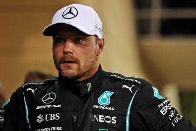 Valtteri Bottas (FIN) Mercedes AMG F1 in qualifying parc ferme.