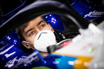 George Russell (GBR) Williams Racing FW43B.