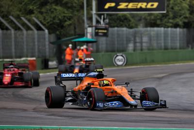 Lando Norris (GBR) McLaren MCL35M.