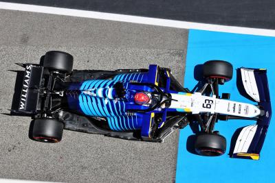 George Russell (GBR) Williams Racing FW43B.