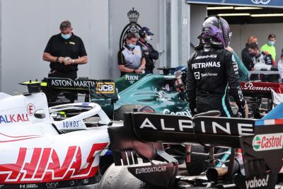 Lewis Hamilton (GBR) Mercedes AMG F1.