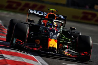 Sergio Perez (MEX) Red Bull Racing RB16B.