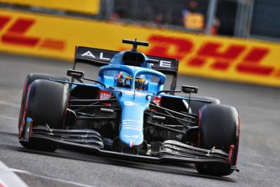 Fernando Alonso (ESP) Alpine F1 Team A521.