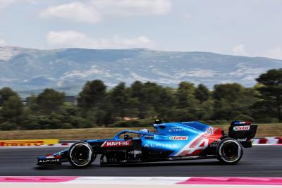 Esteban Ocon (FRA) Alpine F1 Team A521.