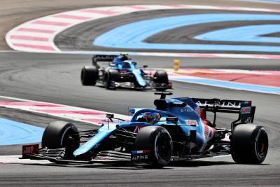 Fernando Alonso (ESP) Alpine F1 Team A521.