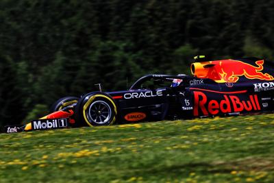 Sergio Perez (MEX) Red Bull Racing RB16B.