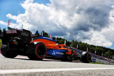 Lando Norris (GBR) McLaren MCL35M.