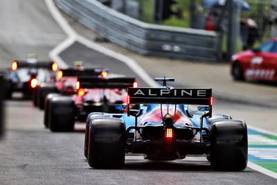 Fernando Alonso (ESP) Alpine F1 Team A521.