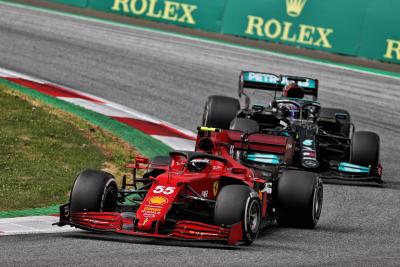 Carlos Sainz Jr (ESP) Ferrari SF-21.