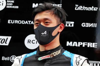 Guanyu Zhou (CHN) Alpine F1 Team Test Driver.